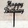 Happy birthday acrylic sign