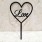 Love sign acrylic sign