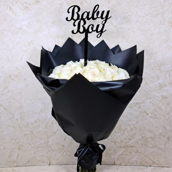 Baby Boy Hand Bouquet