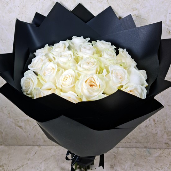 White Rose Bouquet