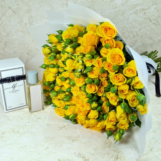 Hand Bouquet Yellow 4